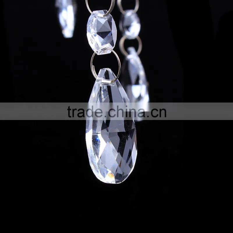 high quality 5 arms crystal centerpieces votives candle holders suitable for wedding decoration
