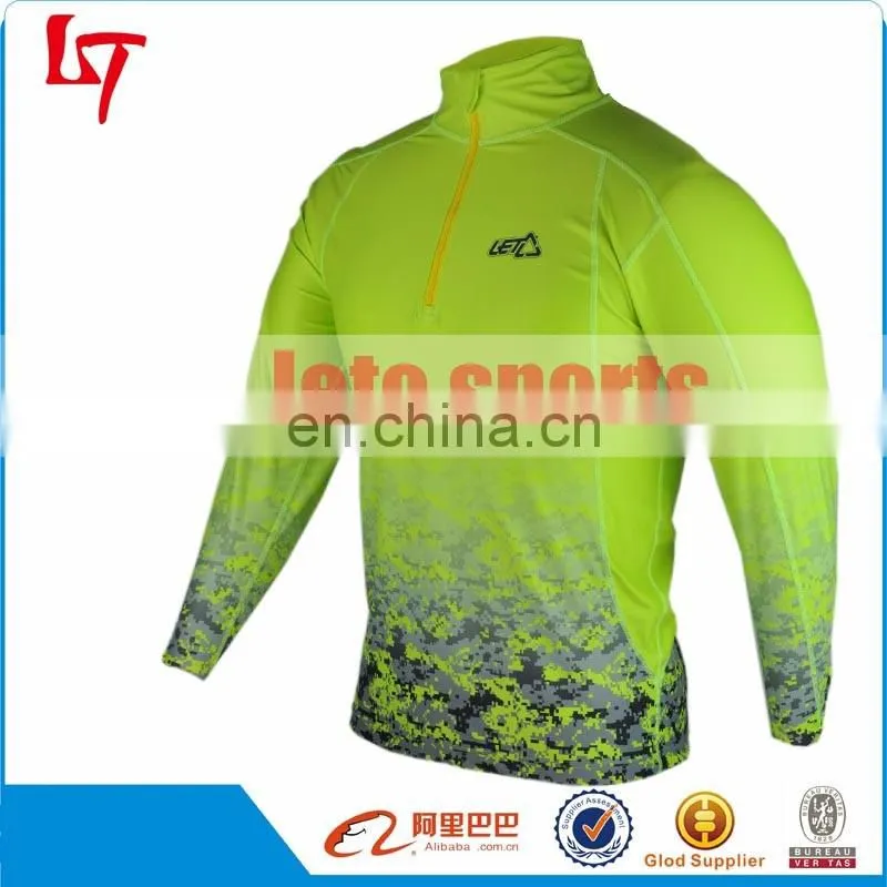 Sublimation custom printed compression shirts/New arrival custom sublimation fight compression shirt wholesale