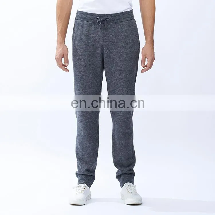 boys dark marl leisure french terry blank sweatpants