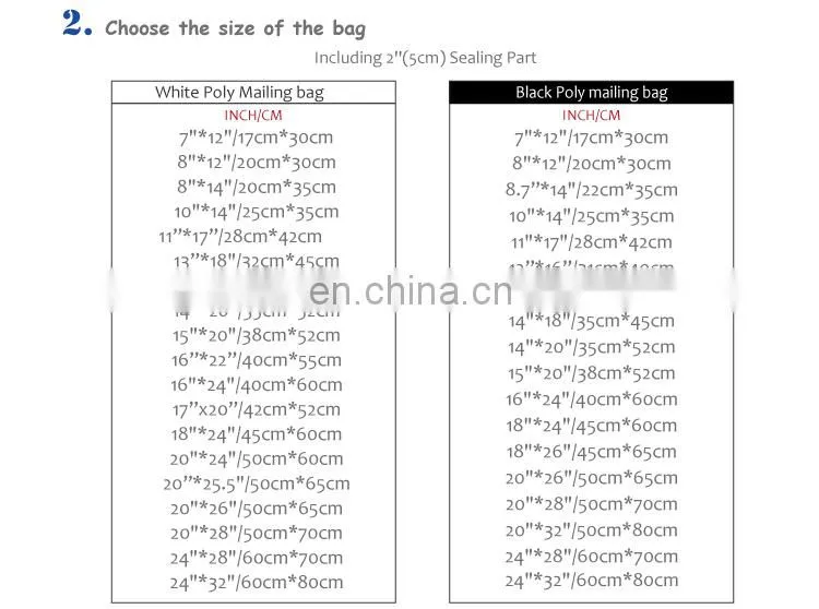custom cheap purple plastic shipping envelopes bags for clothing