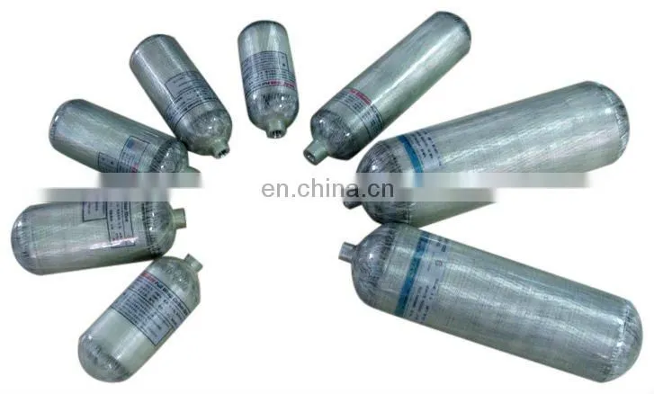 0.3-13L scba-breathing apparatus aluminum cylinder