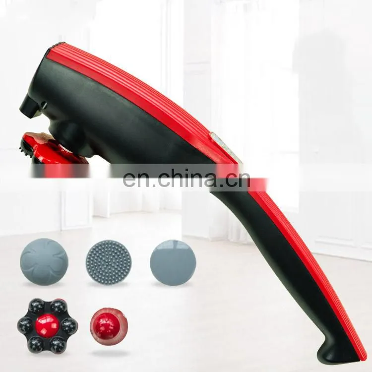 Factory price battery and plug-in handheld muscle electric massage hammer korean massage stick