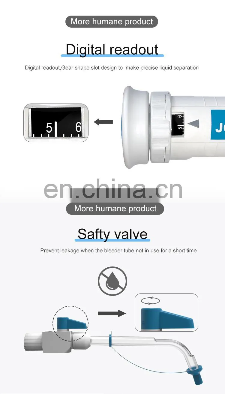 JOAN Laboratory Adjustable Volume Bottle Top Dispenser