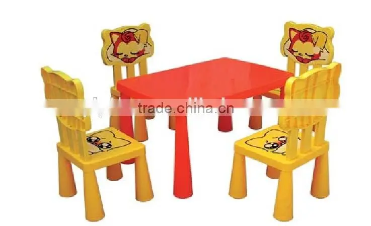 2015 hot selling removable plastic children chair, cartoon design