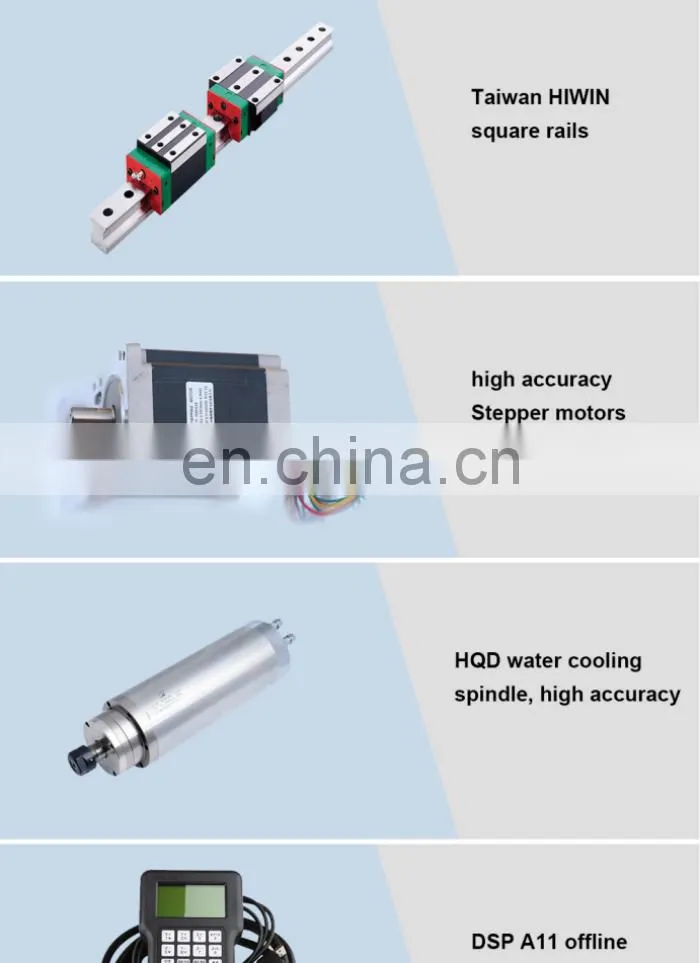 cnc router machine Wood cutting engraving for solidwood MDF aluminum metal plywood alucobond PVC Plastic foam stone