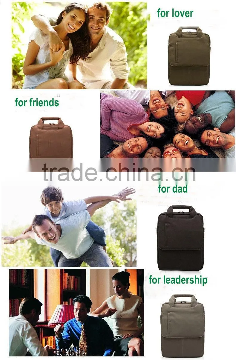 2014 New Design 15.6'' Laptop nylon Computer bag With Laptop Compartment