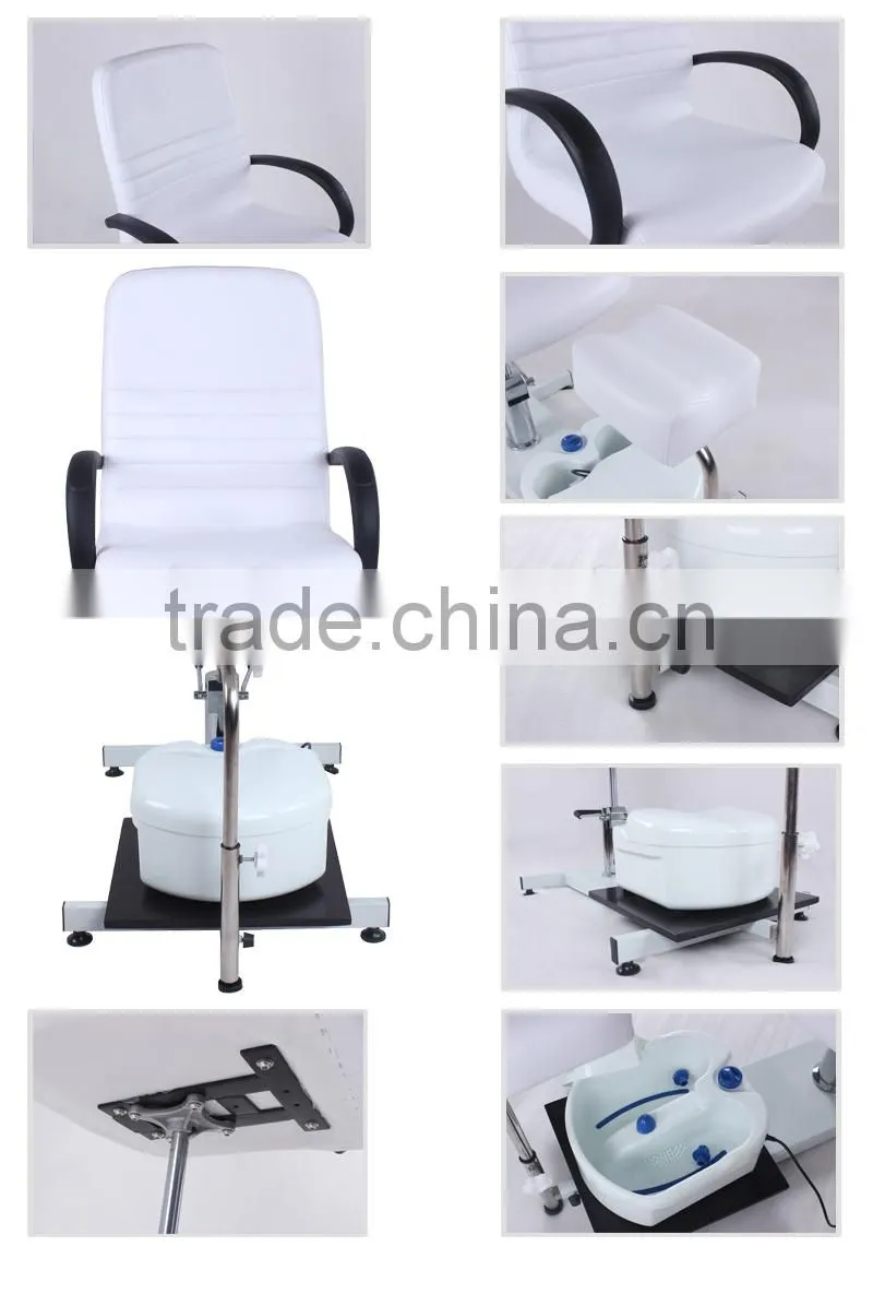 beauty salon furniture hydraulic tattoo chair with foot basin