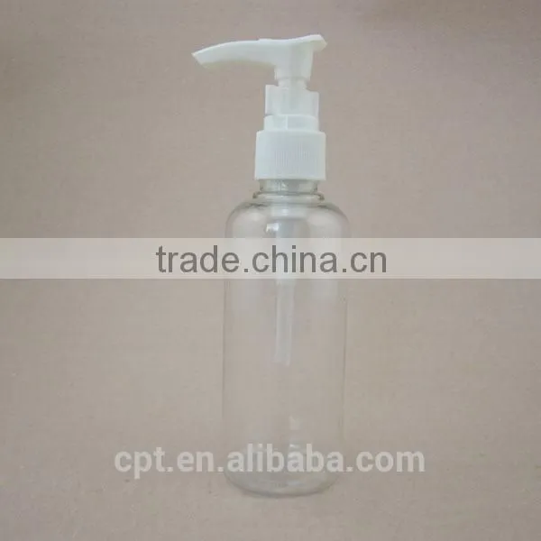 100% new material 80ml plastic pet bottle with lotion pump