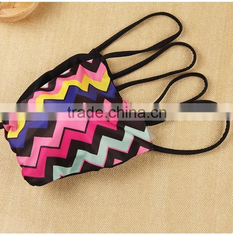 New Women Paded Bra Scallop Bandeau Top