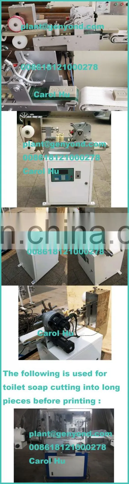 automatic soap cutting machine for sale