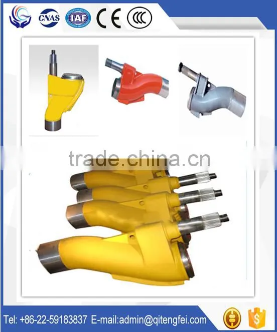 sany concrete pump s tube, sany concrete pump s pipe, sany concrete pump s valve for sany pump DN180, DN200, DN230, DN260