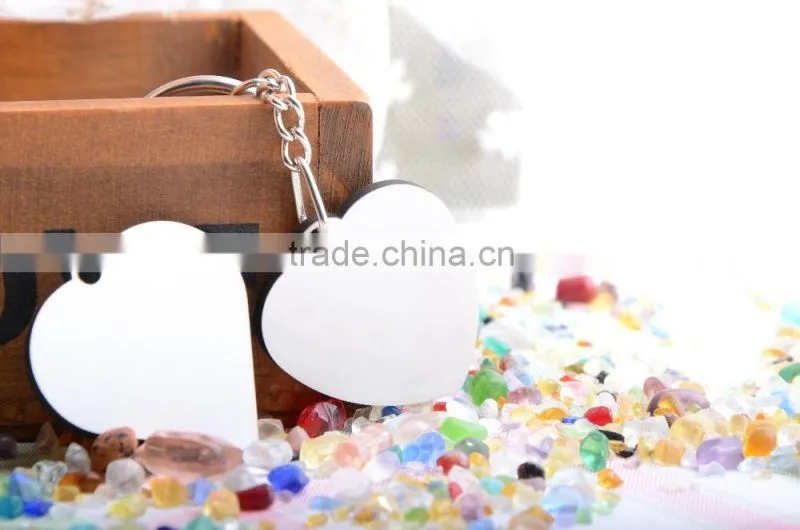 3mm sublimation blank mdf keychain