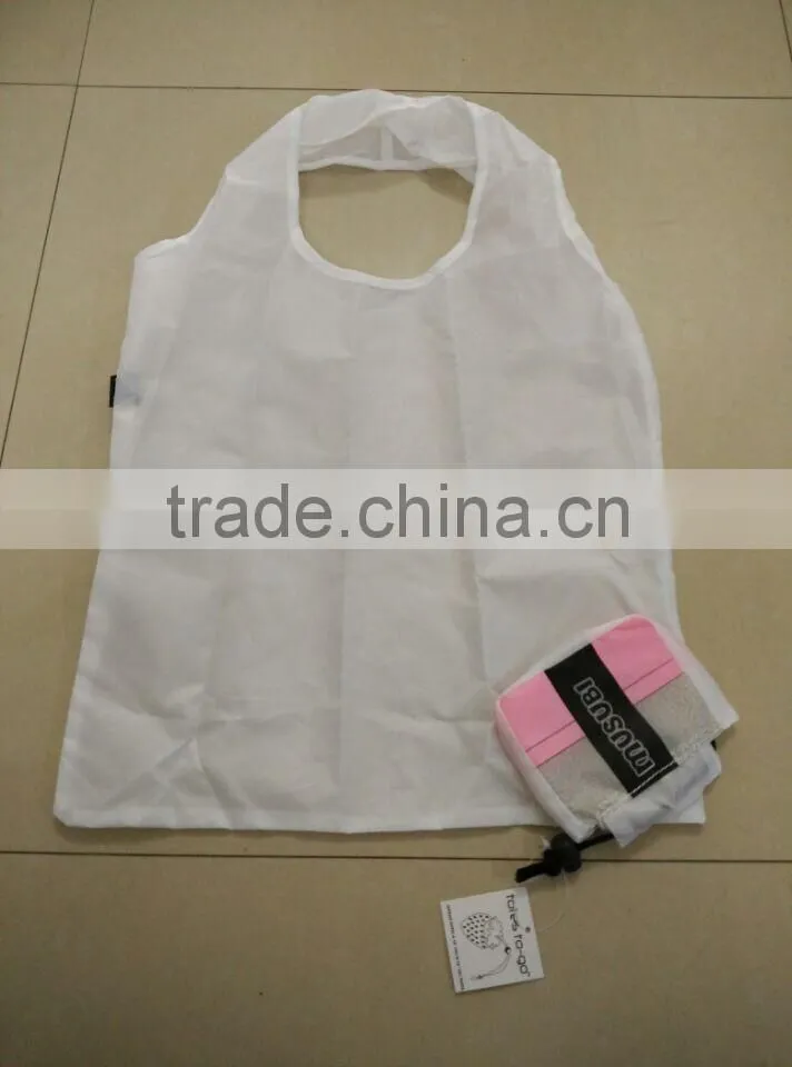 Foldable eco friendly shopping bag