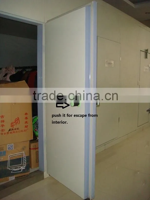Small cold storage with DIY chiller unit