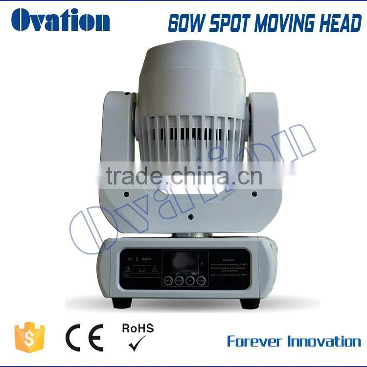 LED moving head spot 60W dj light