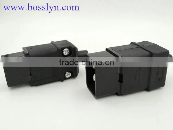 OEM most popular hollow pin for non rewirable plugs C13C14C19C20
