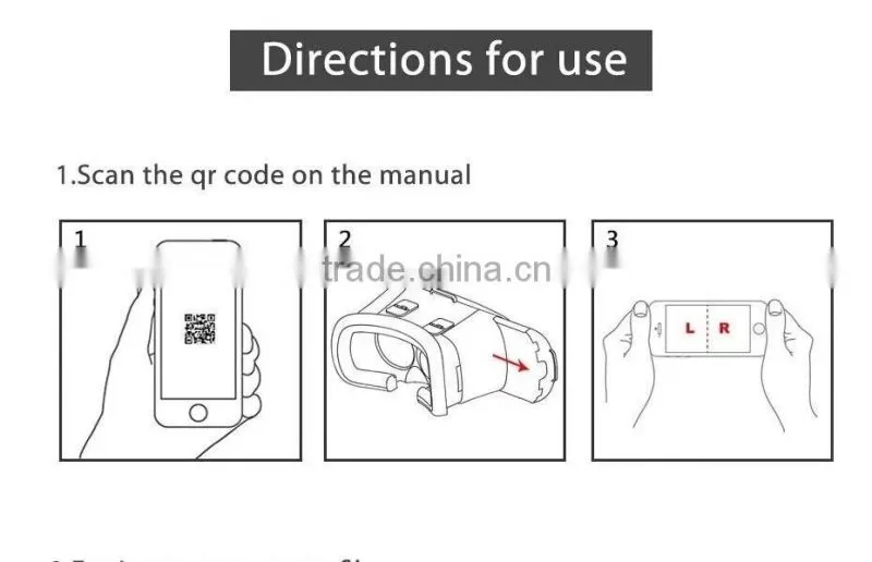 2016 year new product hot selling virtual reality VR Box 3D Glasses for smartphone 3.5-6inch