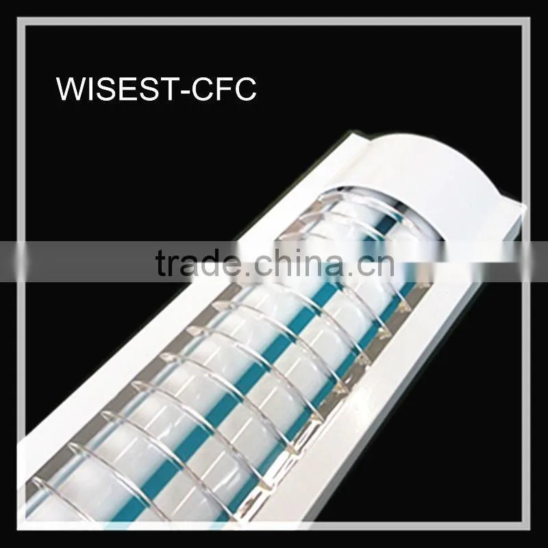 SAA ROHS double tube t8 fluorescent fixture specifications 2x36w