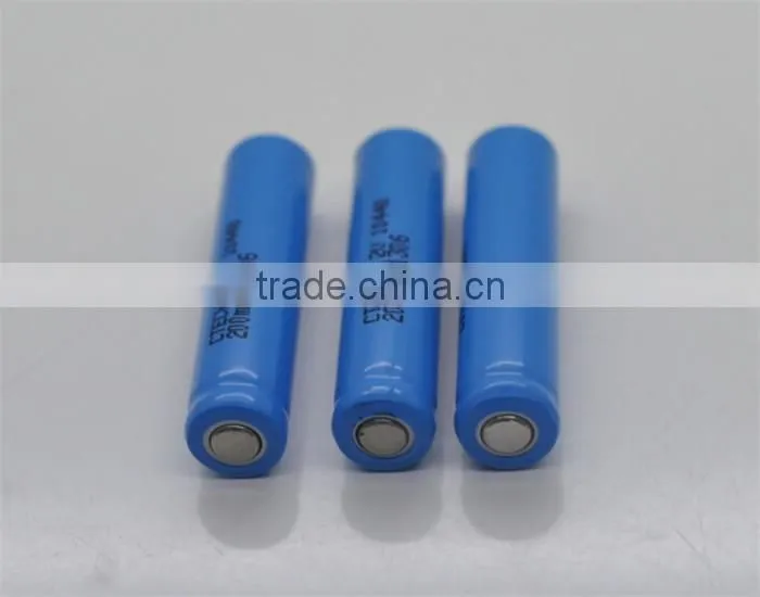 3.2V IFR10440 AAA size lithium battery LiFePo4 type rechargeable cell