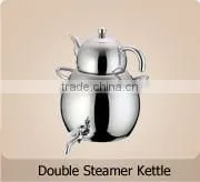 Ltk142 Good Sale Double Tea Pot Kettle Set Double Tea Kettle