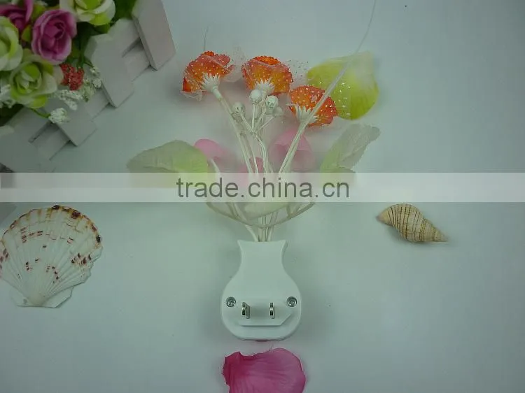 Flower Night light lamp,LED color light ,wall lamp,electricity saving lamp