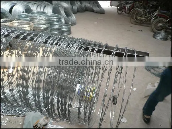 galvanized steel barbed wire
