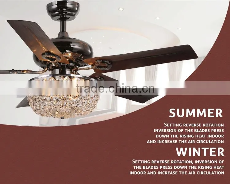 Brown Color Hand Pull Ceiling Fan