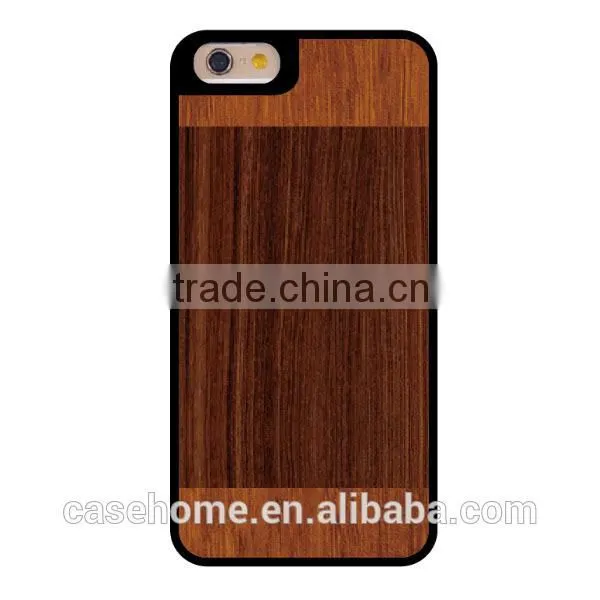 Natural Wood Wooden Case And Real Marble Back Case for iphone 6s