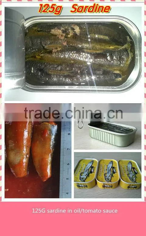 Factory made canned fish