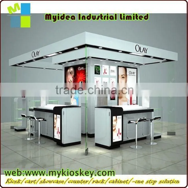 2013 New fashion acrylic cosmetic display case