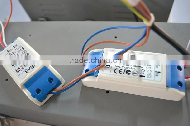 2x12w AR111 led grille panel light