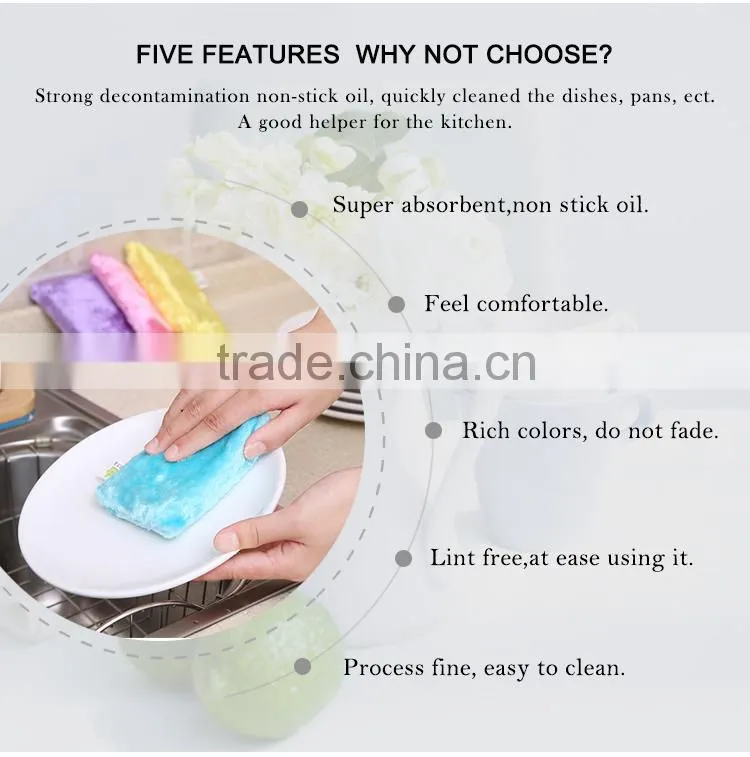 High Grease Absorption Foam Sponge Best Selling Kitchen Sponge Brands