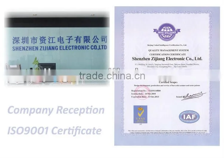 Auto-scan Laser Barcode Scanner ZJ-7300