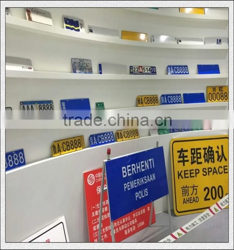Number Plate Grade Reflective Materials