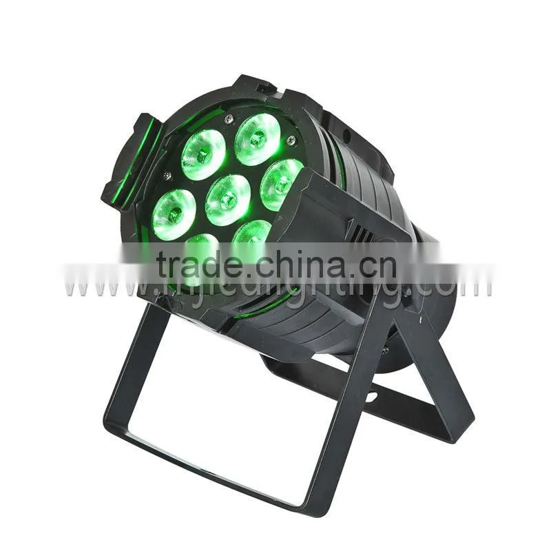 DMX512 7pcs*10W Mini 4IN1 LED Par Light Lamp