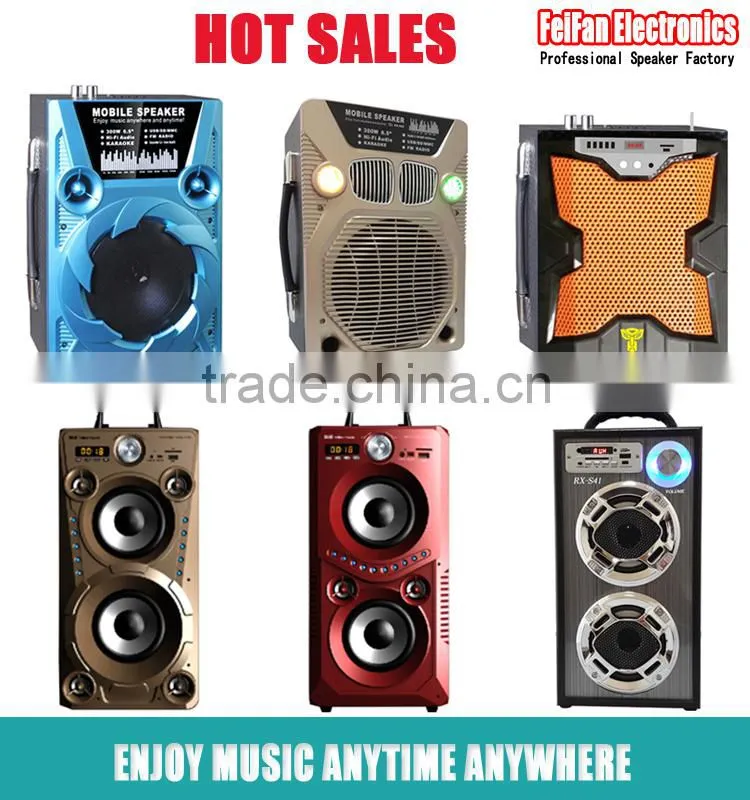 Top Sale 6.5 Inch Usb Speaker With Fm Radio