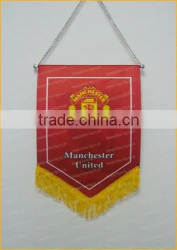 Custom material embroidery flag gift flag club flag