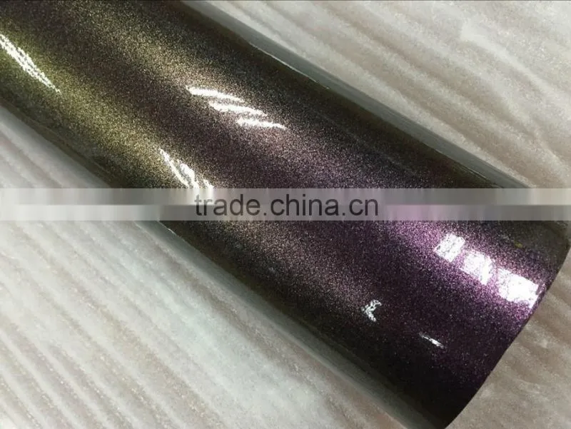 Chameleon Glitter Vinyl Car Sticker Design 1.52m*20M/Roll