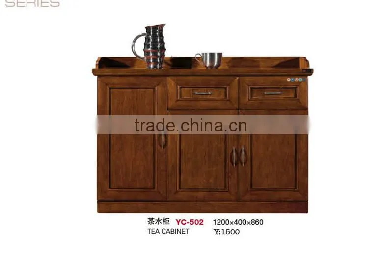 Best price traditional tea tall wood cabinet factory sell directly YC503