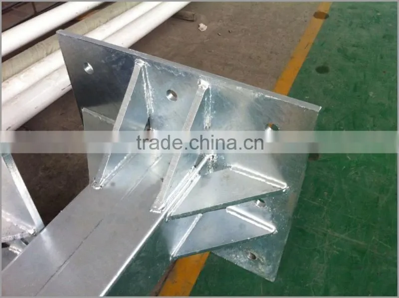 Road street square traffic signal light poles for sale