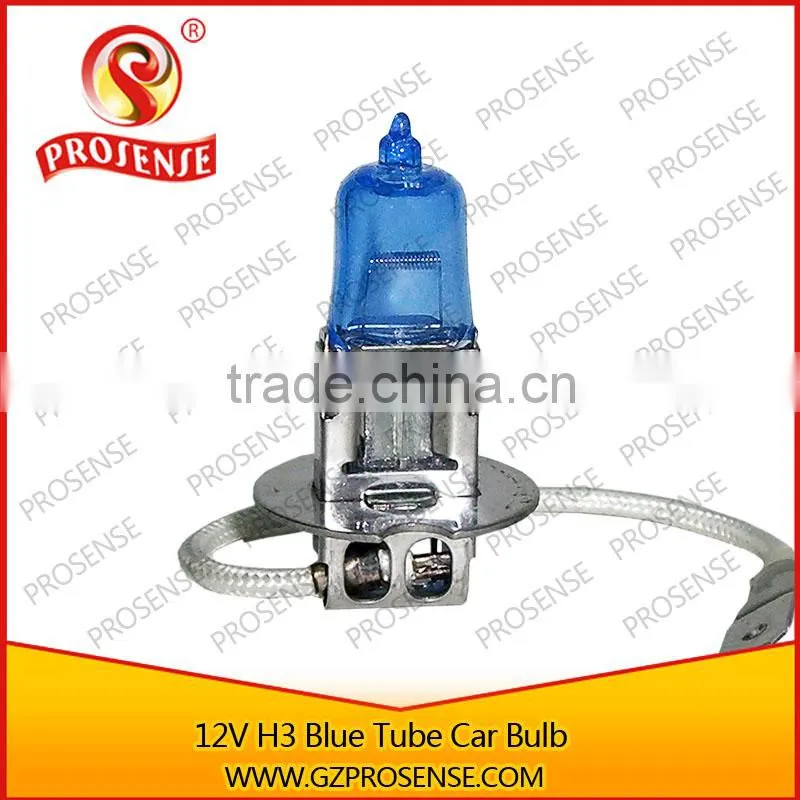 Long Life Span Super White Halogen 12V H3 Car Head Bulb