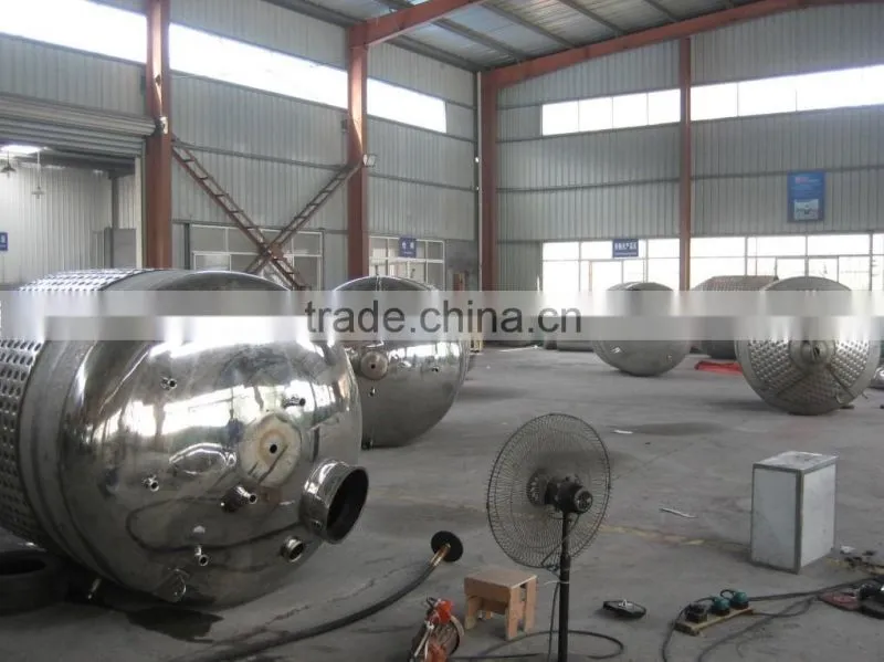 Stainless Steel Wine Storage Tank For Wine Brewing Bright Tank