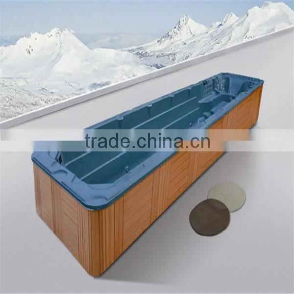 Monalisa 12 Person Hot Tubs Outdoor Used Fiberglass Swim Spa Pool M-3326