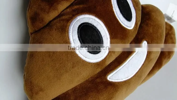 Cute Emoji Smiley Yellow Pillows Cushions Cartoon Face Round Emoji Pillow Decorative Pillows Stuffed