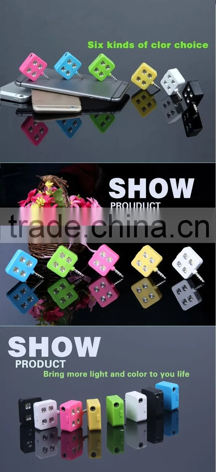 led flash light selfie flash for mobile phone ios and Android