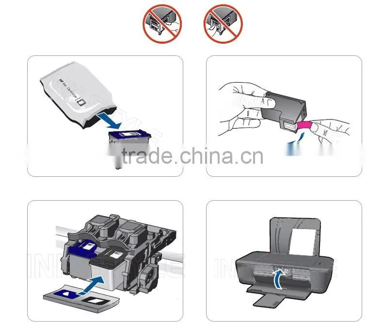 Hot selling Remanufactured Ink Catridge for HP 802