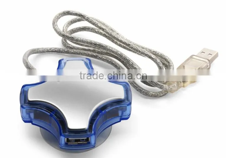 NEW PRODUCTS high Speed 4 port 2.0 usb hub can be design customized logo