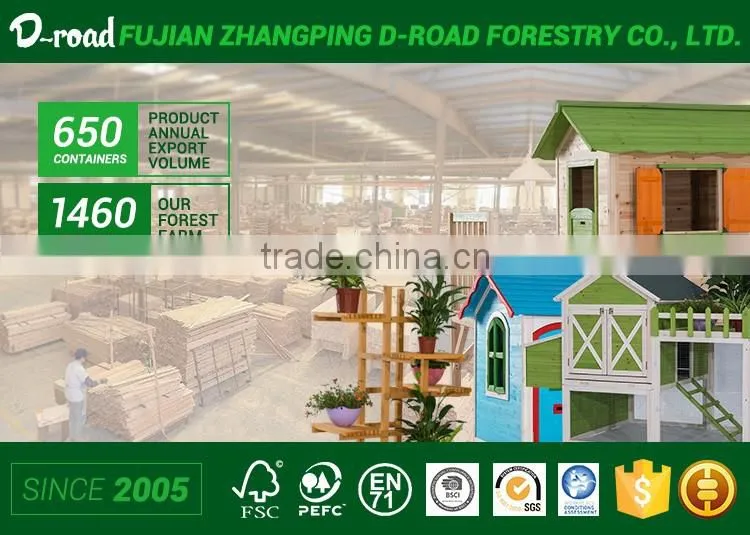 Quick Lead Customized Logo Printed Wooden Chicken Manufacturers Coop