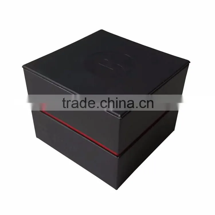 Luxury Leather Empty Watch Case Storage Box.