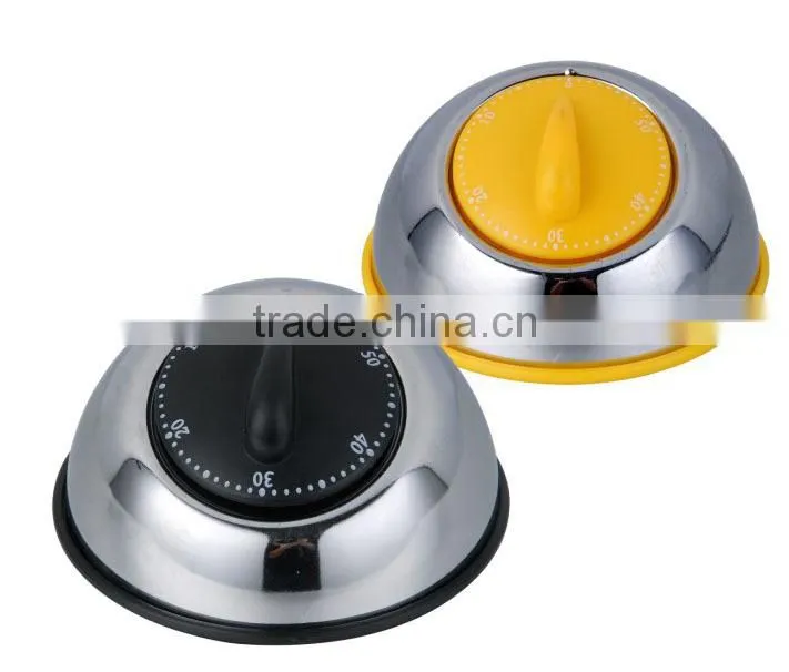 Best quality mechanical kitchen stainless steel dial timer